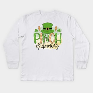 Pinch Charming Kids Long Sleeve T-Shirt